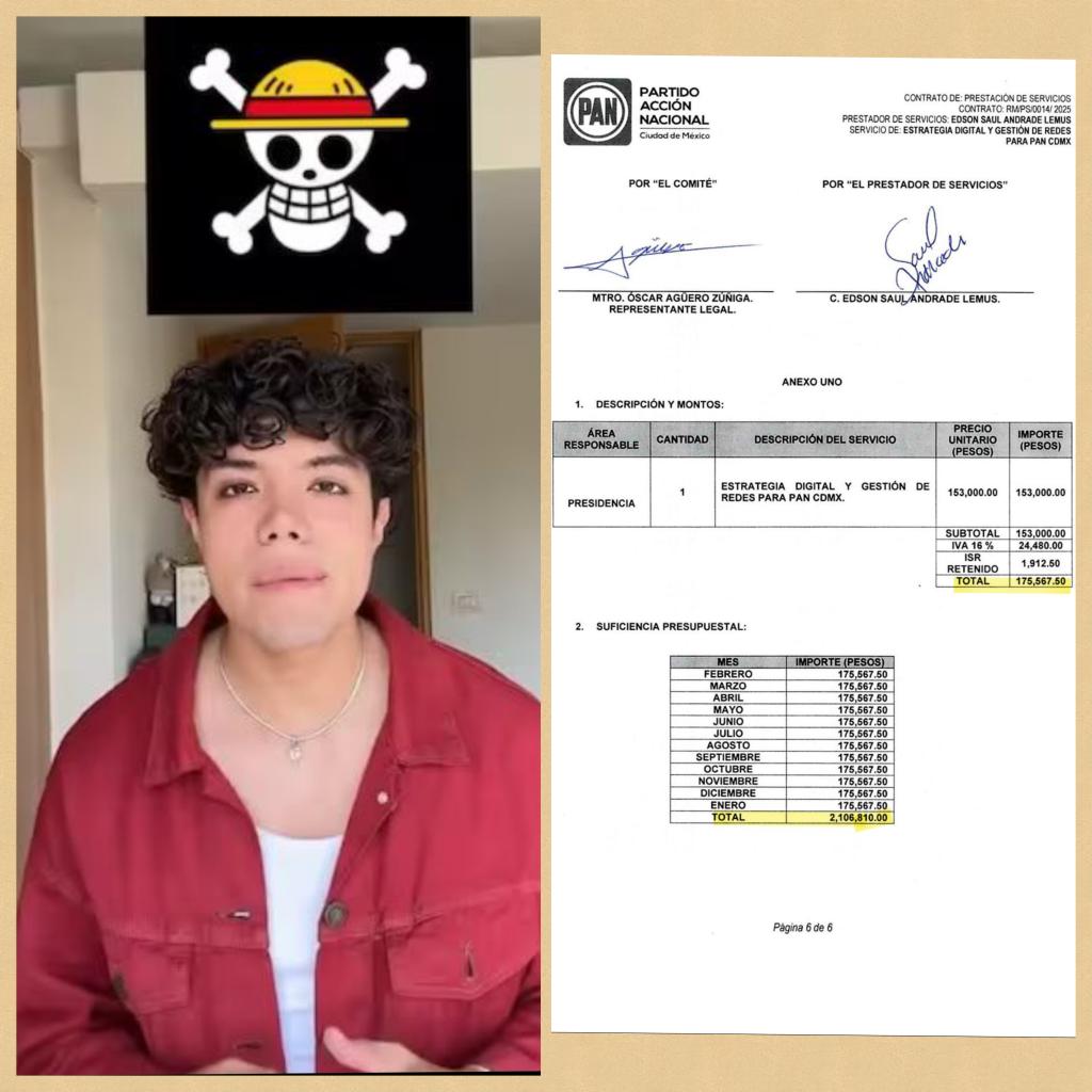 <a href="/EdsonAndradeL/">Edson Andrade</a> <a href="/Claudiashein/">Claudia Sheinbaum Pardo</a> "Generación Z mis ovarios". 
Perro arrastrado vendido.