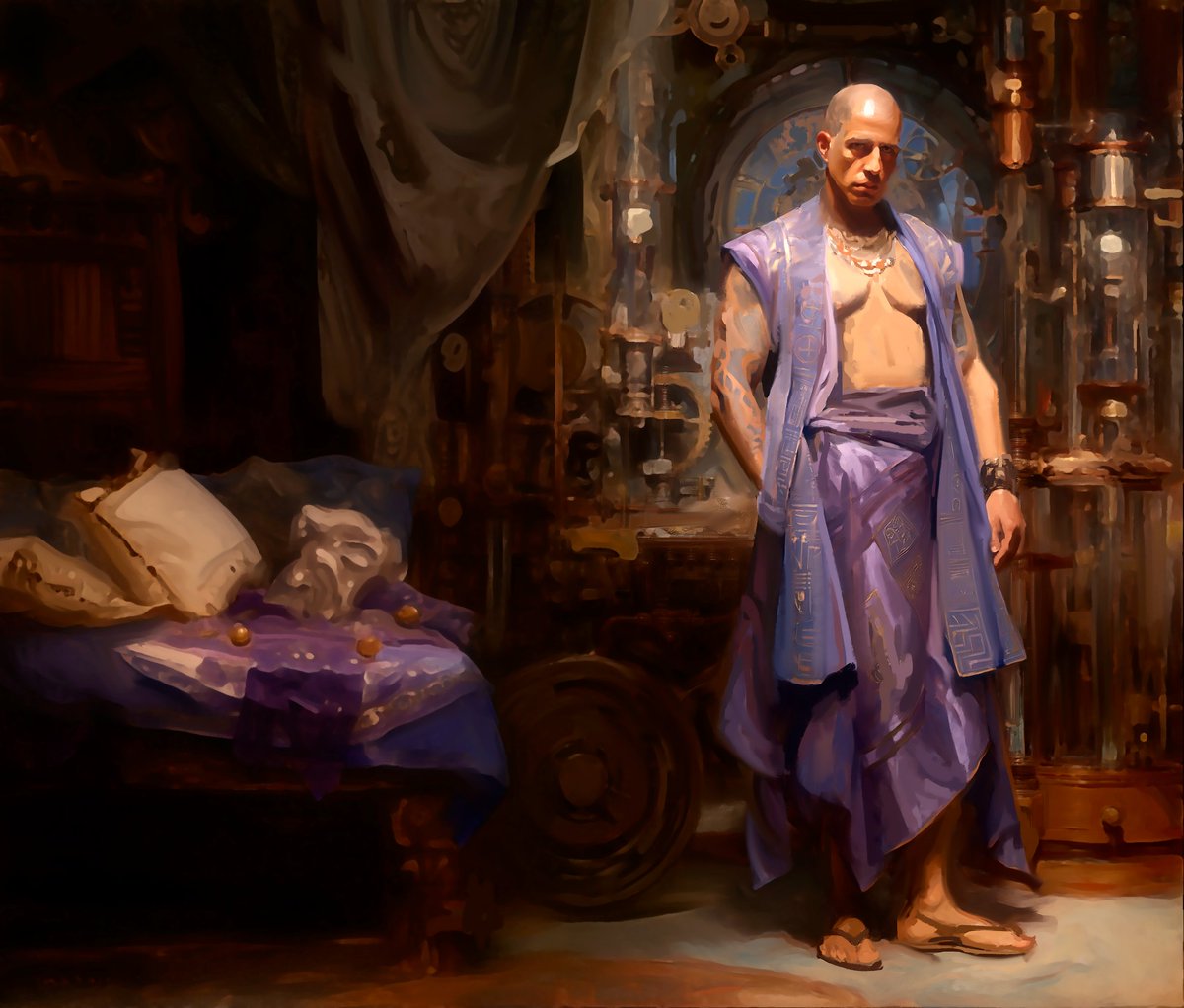 WriterAlexHarb's tweet photo. Meanwhile, one of the concepts for Book 2 (Hazy Sky) cover. However, the half-naked character here gives the wrong signal and looks a bit... seducing?
Ordered a change of pose.
#books
#BookTwitter
#coverimage
#noai https://t.co/5VVqNaA1Zg