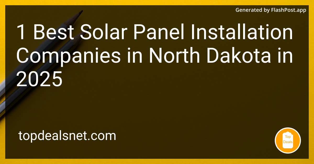 devhubbycom's tweet image. Is our success proof that North Dakotans really do have the brightest ideas? 💡😄

Source: topdealsnet.com/blog/best-sola…

#EnergyIndependence #SolarTech #NDEnvironment #GreenEnergy #bestsolarpanel #installation