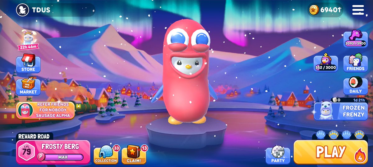 t_d_u_s's tweet image. Finally got my Nobody Sausage!! 🌭
But there&apos;s a second one to get from referring 3 friends apparently 👀