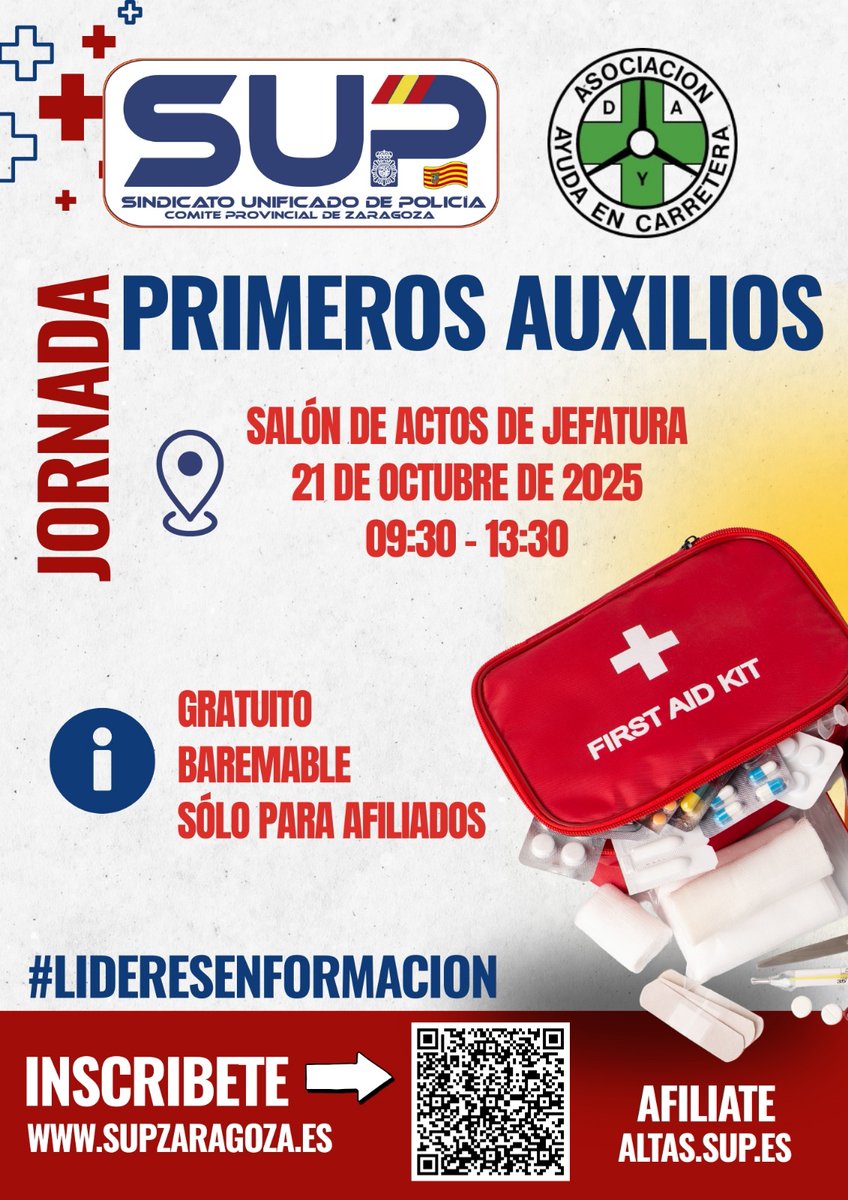 sup_aragon's tweet image. Bravo por nuestros afiliados, que pusieron en práctica lo aprendido en los cursos de #FormaciónSUPAragón y #DYAZaragoza 👏🏼👏🏼👏🏼

elperiodicodearagon.com/sucesos/suceso…
hoyaragon.es/articulo/suces… heraldo.es/noticias/arago…

Afíliate ➡️ altas.sup.es

#SUPLíderEnFormación
#SindicatoMayoritario