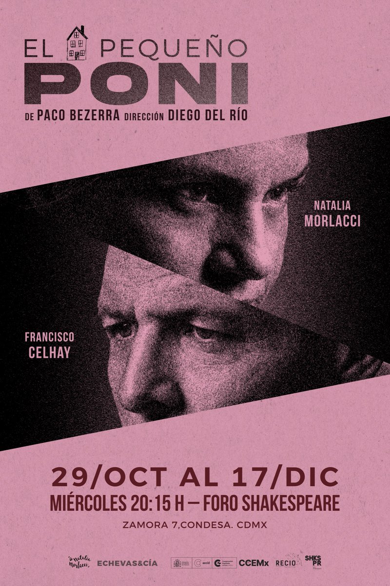 edresenateatro's tweet image. Tengo un PASE DOBLE para ver El pequeño poni HOY miércoles a las 8:15 pm en el Foro Shakespeare.

Para llevarte uno tienes que: 
-Seguir esta cuenta y dar RP (RT) 
-Escribir tu nombre en los comentarios