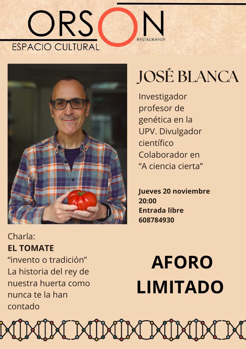 El gran <a href="/jblanca42/">Jose Blanca</a> mañana jueves tiene un bolo en Valencia. Como sé que tiene muchos seguidores, lo pongo por aquí por si a alguien le interesa. No os lo perdáis si podéis!