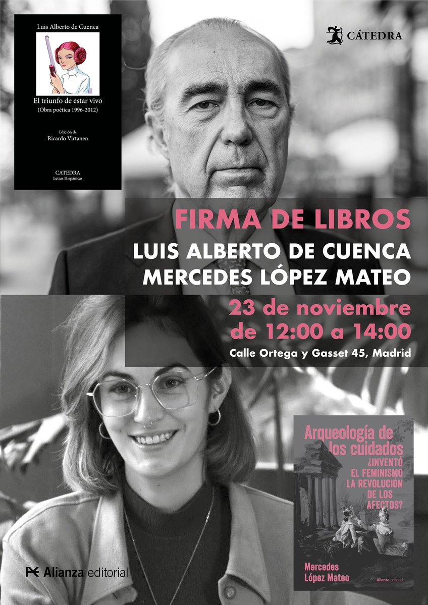 El quiosco de Miguel es otro lugar de culto al libro que gana la ciudad de Madrid. La labor que hace de llevar cada domingo escritores a la Calle Ortega y Gasset es un gesto tan bello como necesario. Es un placer formar parte de ello.

Nos vemos esta semana en gran compañía.