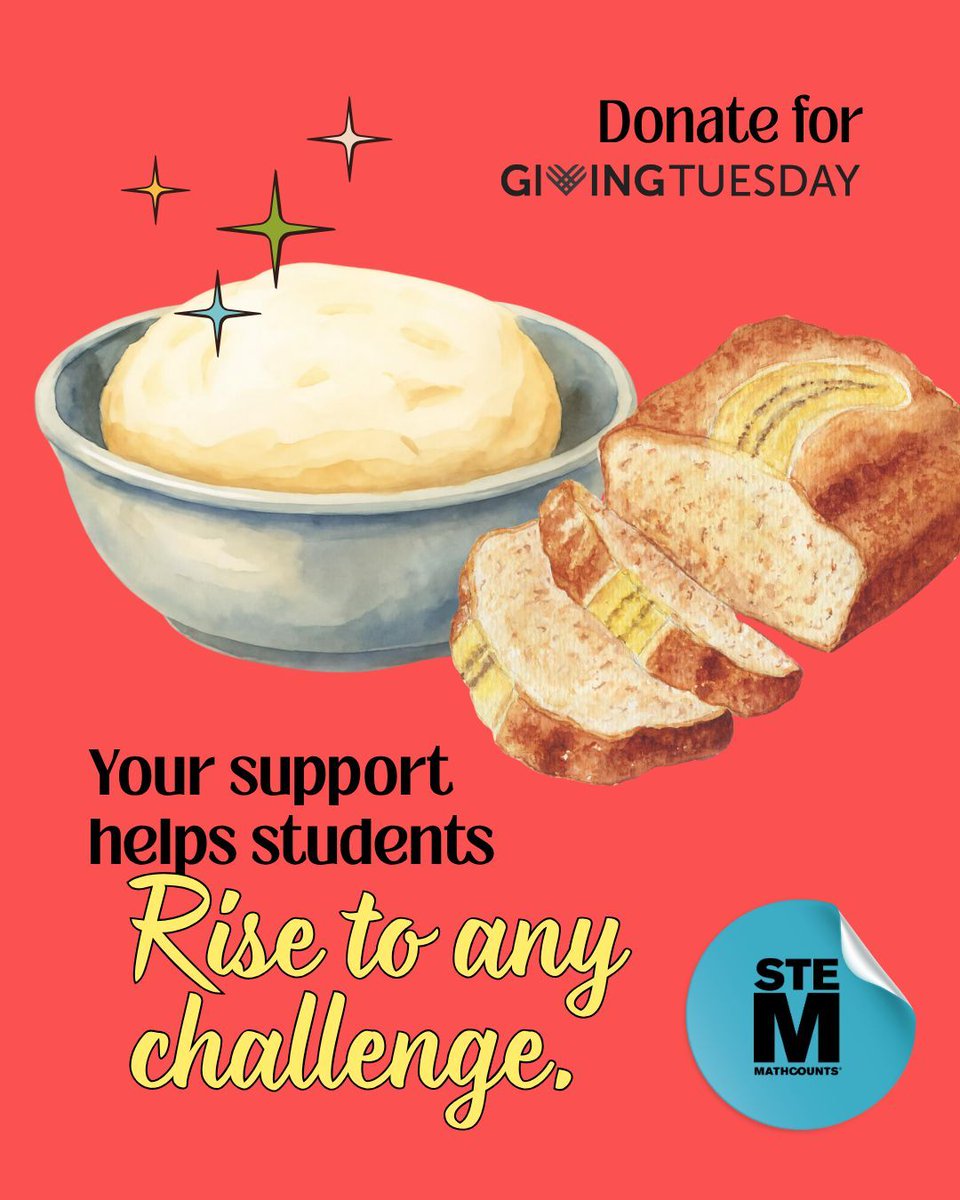 MATHCOUNTS's tweet image. &amp;lt;2 weeks until #GivingTuesday! We believe every student can rise to any challenge, especially with the resources our programs provide. Donate early at mathcounts.org/donate to help us reach our goal of sending the first 1,800 underserved students to their competitions!