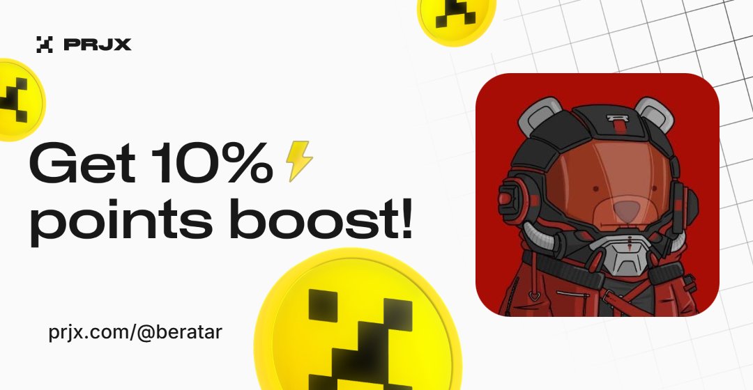 Beratardigrade's tweet image. Te va el farming de airdrops en la HyperEVM? Acabo de empezar a trastear las pools de @prjx_hl que por lo que estoy viendo tienen un muy buen comportamiento

Le estoy dando a HYPE/USDC con un 132% de APR 

Usa mi enlace y llévate un boost de un 10% 😋
prjx.com/@beratar 👈