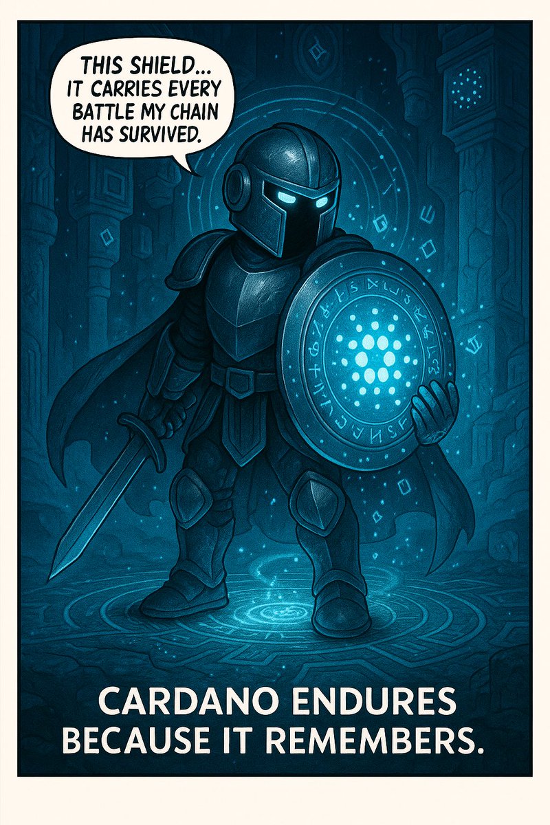 ToonkCoin's tweet image. Strength isn’t noise - it’s memory.
Cardano holds both.