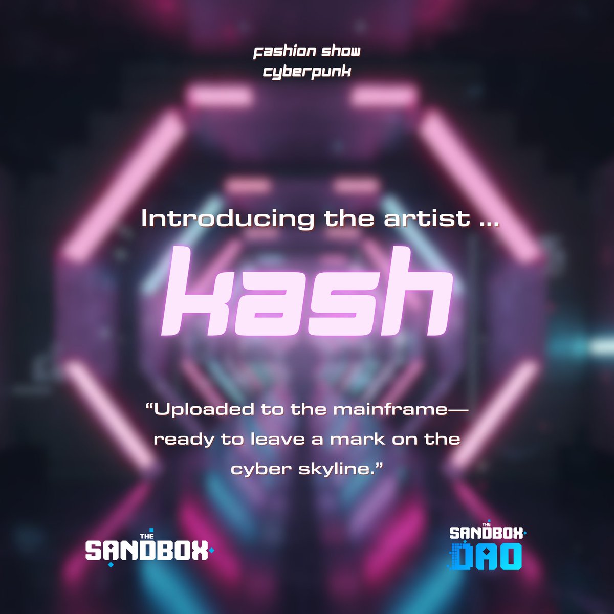 ImDream_Studio's tweet image. #SandFam
Introducing @Kash_voxels, a new artist in this event.
An addition that brings variety and fresh energy to the group thanks to a well-defined style.
@TheSandboxGame @TheSandboxDAO @TSBCreators
