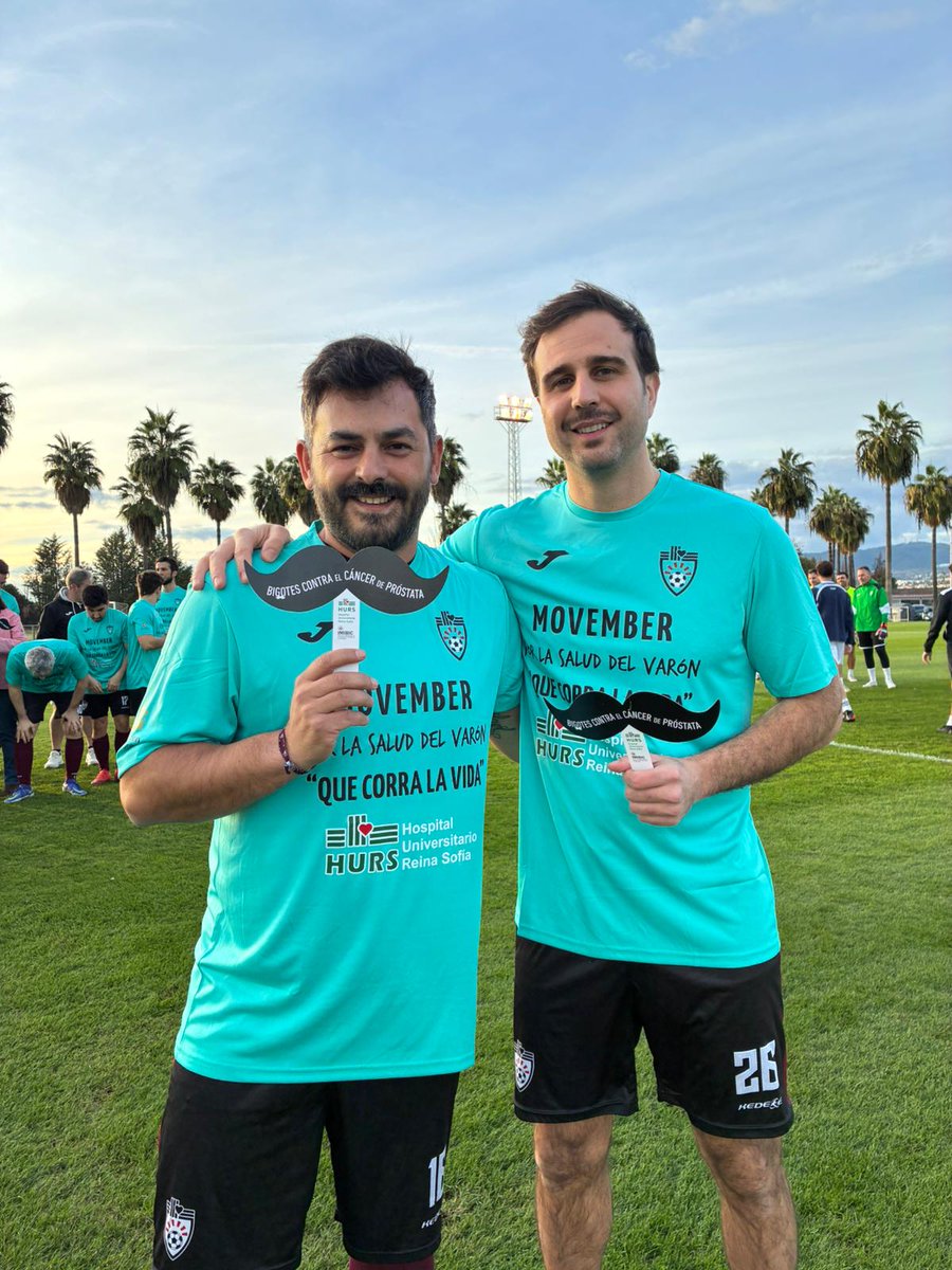 HUReinaSofia's tweet image. ... por el cuerpo técnico del #CórdobaCF disfrutaron en el campo los 90&apos; de juego por una causa que nos une a todos: la investigación y la detección precoz del #CáncerDePróstata.

🫶 ¡Gracias a todas las personas que habéis acudido a apoyar, a los jugadores por su compromiso y...