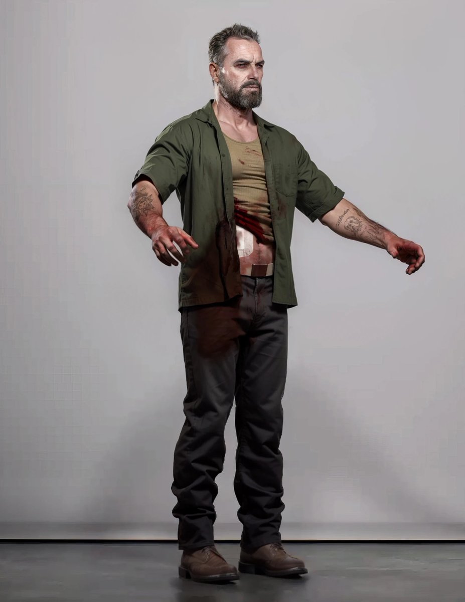 ModenasHD's tweet image. In an earlier version of Black Ops 6 campaign, the safehouse was blown up by Pantheon as Harrow escaped. The team had to shelter underground and regroup. 

Here's some concept arts/models of this and wounded Frank Woods after it happened. #BlackOps6