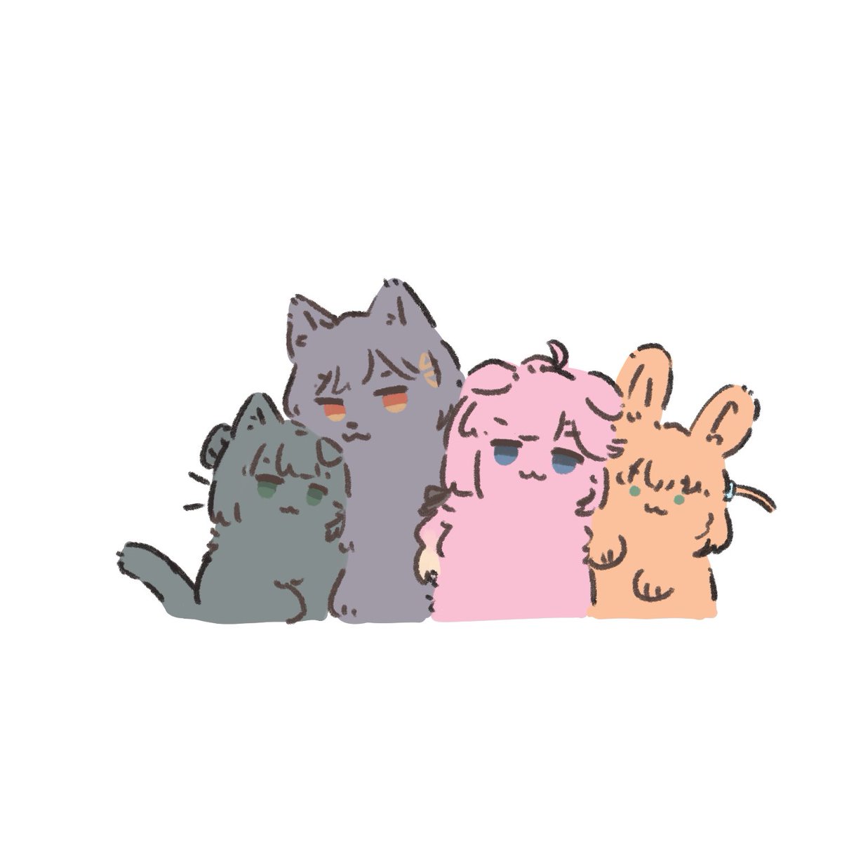「」|あおかえる🐶🎀僕ラブ37【ニ63】のイラスト