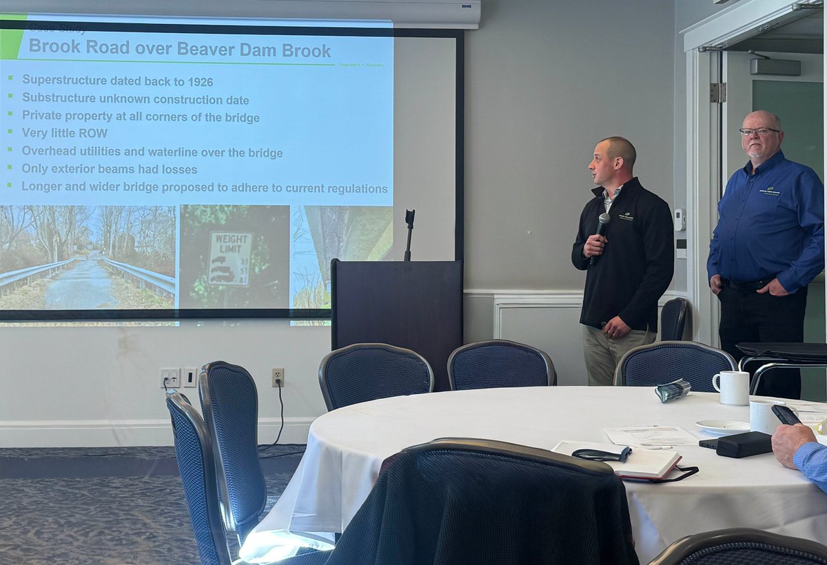 At the recent WCHA meeting, HSH’s Steve Tyler, PE and Paul Berthiaume, PE led a session focused on helping local communities access and apply Small Bridge and MVP funding. If your community is exploring funding opportunities, HSH can help you every step of the way.