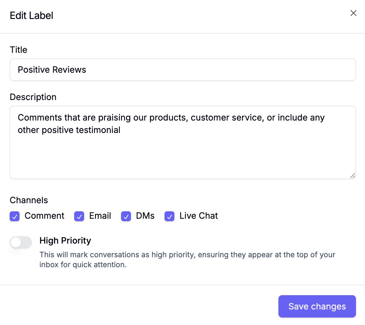 BrandwiseAI's tweet image. Want to fully automate your ad comments?

Brandwise makes it easier than ever, here's how it works:

1. Create a Smart Label - this allows our AI to automatically categorize your social media comments

2. Customize your automations for that label - add any actions you'd like! If…