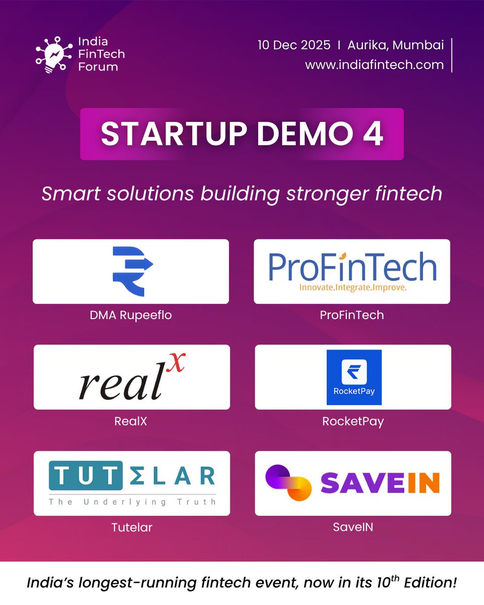 India FinTech Forum tweet media