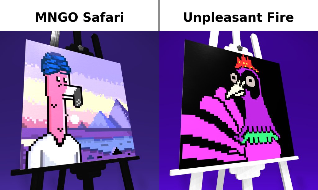 ArtSchoolFC's tweet image. Make your voice heard! Vote for one of these pixel paintings and earn $PAINT while supporting your favourite community artist. #algorandNFTs #algofam
discord.gg/37w7PgqqmJ #octobit #pixelart