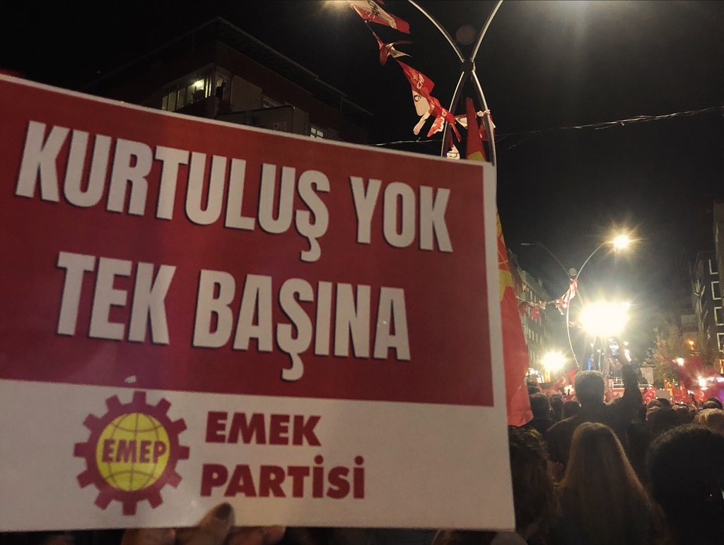 Bugün Emek Partisi Sultangazi İlçe Örgütü olarak CHP’nin Sultangazi’deki mitingindeydik! 

Birleşe birleşe kazanacağız!