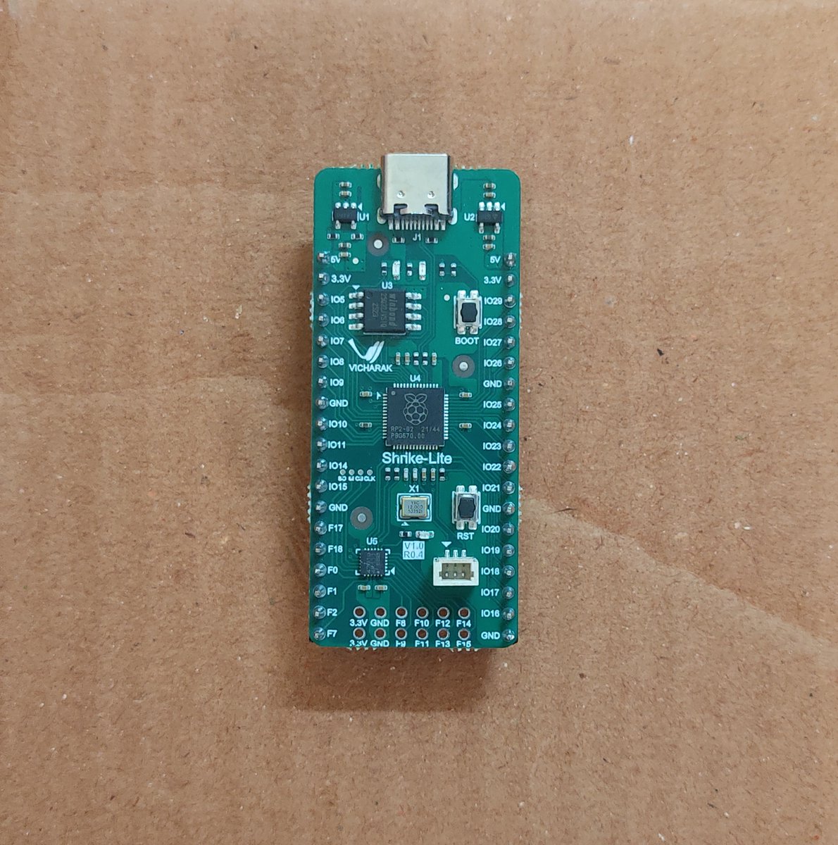 Maverick4004's tweet image. First of all, a huge thanks to @Vicharak_In and @AksharVastarpar for bringing this beauty into our hands! 
Just received my Shrike-Lite and I’m super excited to push the limits of my imagination with it!  In the coming days, I’ll be posting my experiments...
#ShrikeLite #FPGA