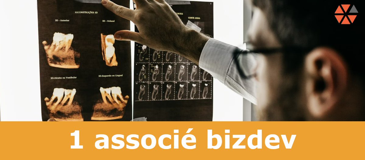 biznessful's tweet image. QUI VEUT ÊTRE SON ASSOCIÉ ? 🦷

Aiden, solution Saas d&apos;analyse automatique de radiographies dentaires par l&apos;IA, déjà une centaine de clients en France, recherche un #associé - business developer.

urls.fr/eE4uhT

#radiographie #dentiste #businessdeveloper