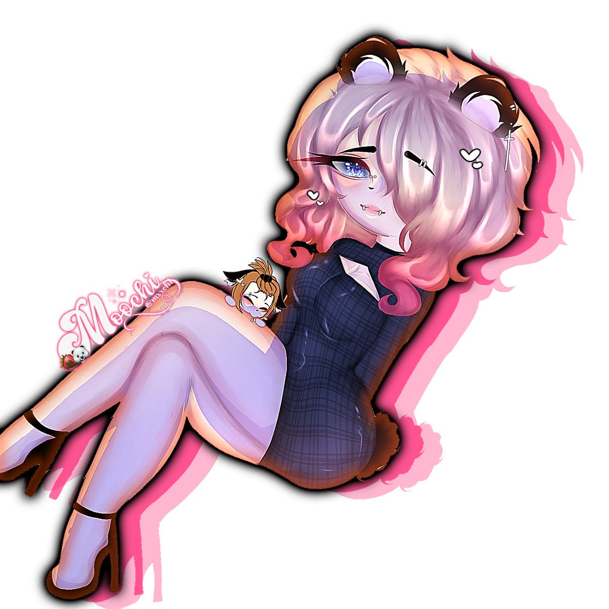 Sayurikikim's tweet photo. Un dibujito recreado de moochi 🌸💕 

#gacha #edit #moochi https://t.co/ltyQUIEQxK
