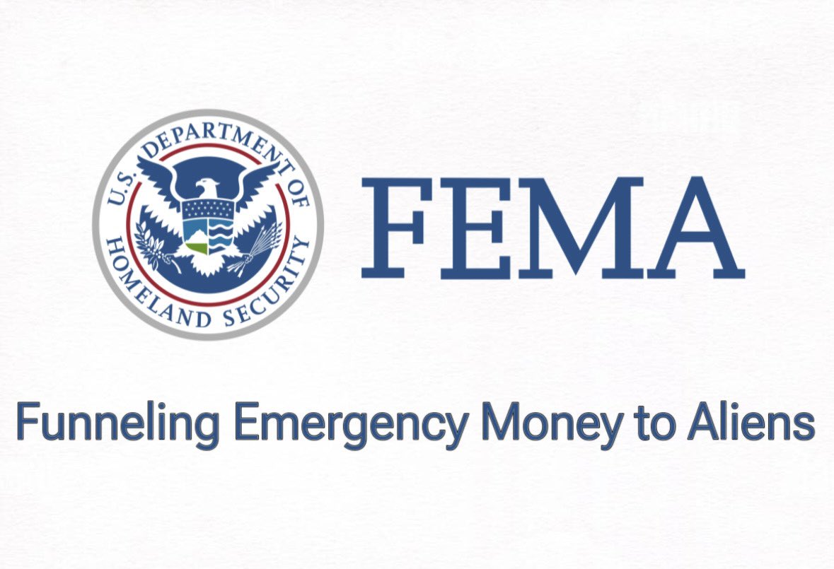 <a href="/nicksortor/">Nick Sortor</a> <a href="/SpeakerJohnson/">Speaker Mike Johnson</a> FEMA is like USAID: it's just a big slush fund for Democrat causes.

Remember when they gave so much of the emergency funds to illegals, they didn't have enough left for the hurricane?

I remember.