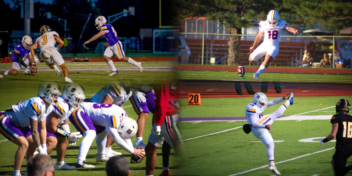 cole_segraves16's tweet photo. Goodbye Football.

• JUCO All-American (HCC)
• Longest FG – 54 yards (KWU)
• Most Career FGs – 20 (HCC)
• 2× All-Conference (HCC &amp; KWU)
• Special Teams POTY (KWU)
• Newcomer of the Year (KWU)

Thank you to every coach, teammate, and family member for the past 4 years. https://t.co/49LzbmqN7t