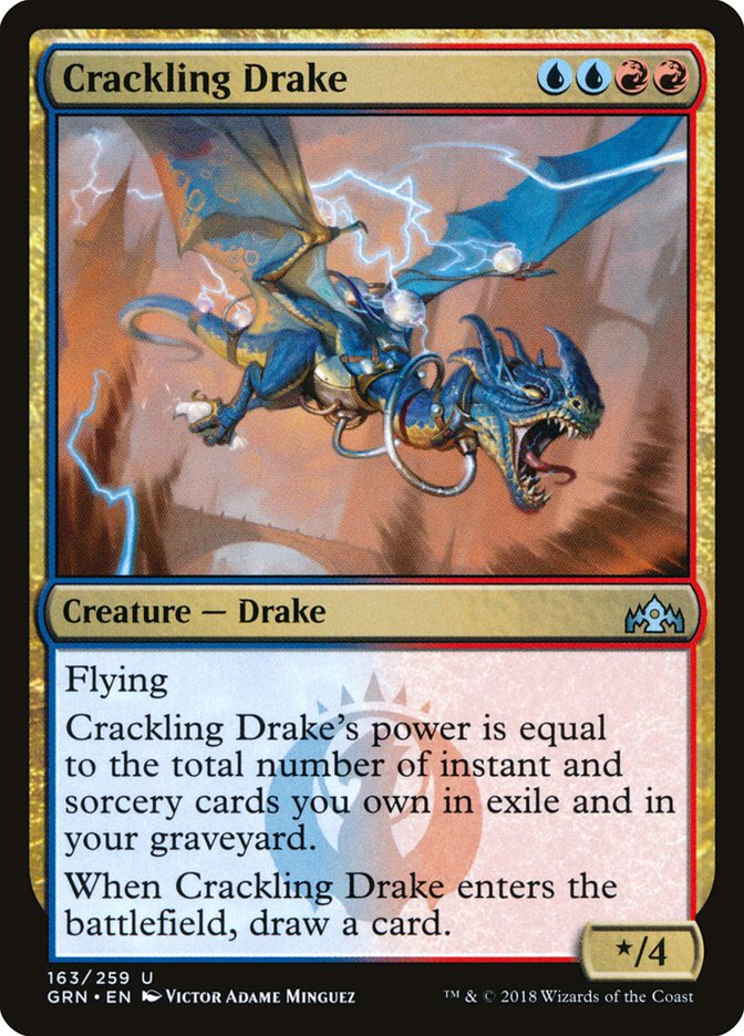 my god they powercrept crackling drake 

this card is GAS in lessons