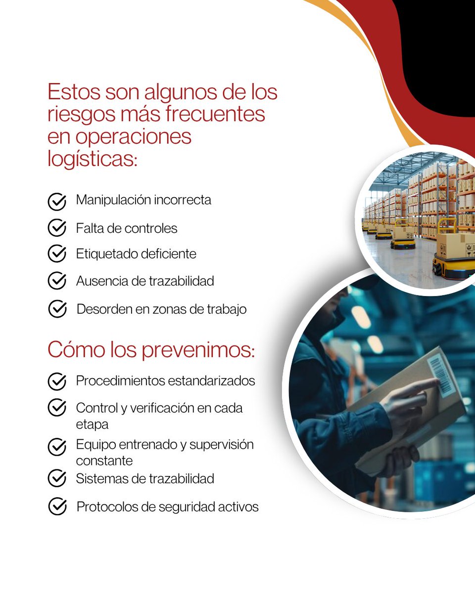 Fenix_ZF's tweet image. En logística, prevenir no es un extra: es una responsabilidad.
Cada control, cada verificación y cada proceso implementado reduce riesgos y garantiza una operación segura.
Así protegemos tu carga y tu operación todos los días.
#PrevenciónFénix #OperaciónSegura #CalidadLogística