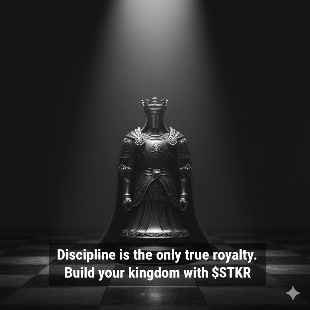SwiftChibest's tweet image. In the game of life and crypto, discipline is your greatest crown. 👑 Build your empire, brick by digital brick.

What&apos;s your discipline for today? Mine is stacking skills and $STKR.

#Discipline #BuildInWeb3 #STKR #SkillStacker
@skillstkr
@AdrianBoysel