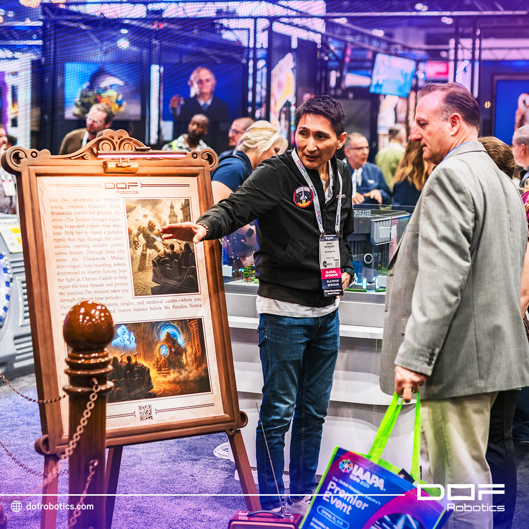 dofrobotics's tweet image. ✨ Day 2 kept the energy high at IAAPA Expo 2025 Orlando!

Great conversations, full-of-life moments, and incredible visitors who made today unforgettable.

We’re heading into Day 3 inspired and excited, our team will be ready to welcome you and connect. 🚀💜

📍 Booth #1369 &amp;amp;…