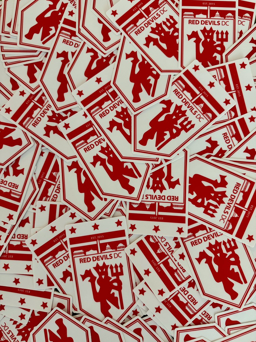 RedDevilsDC's tweet image. DECALS ARE BACK IN STOCK!

Grab yours today. Hit the link in our bio to pick up decals along with the full holiday lineup including beanies, hats, sweaters and the popular hoodie.

Get those orders in now reds so everything arrives in time for the holidays!

UTFR! 🔴⚪️⚫️

#MUFC