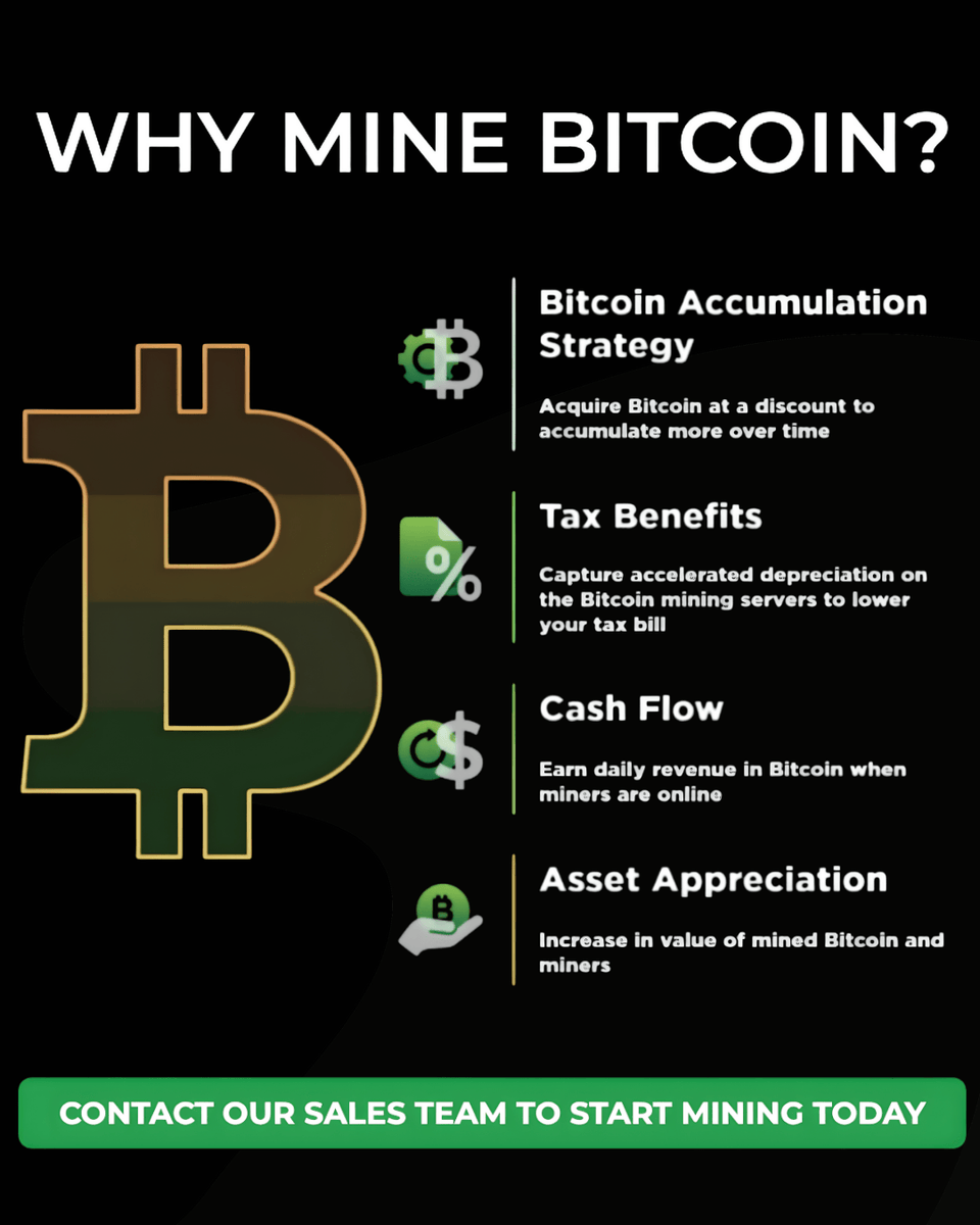 LukeMikic21's tweet image. If Goldman Sachs is buying $1.7B in Bitcoin.. You should think about mining your own with @BlockwareTeam ⚡️

💰Earn daily revenue in Bitcoin
⚙️Start Mining In A Few Clicks
🌍Institutional Grade Hosting
🏦Tax Benefits

👇 START MINING BITCOIN TODAY 👇
​​mining.blockwaresolutions.com/luke