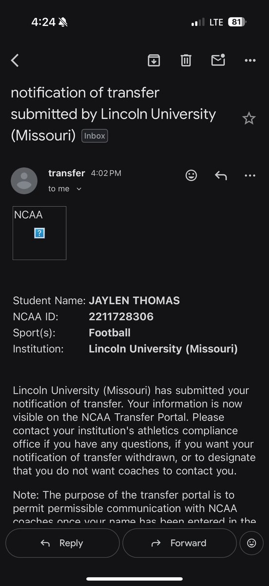 Jaylen Thomas tweet media