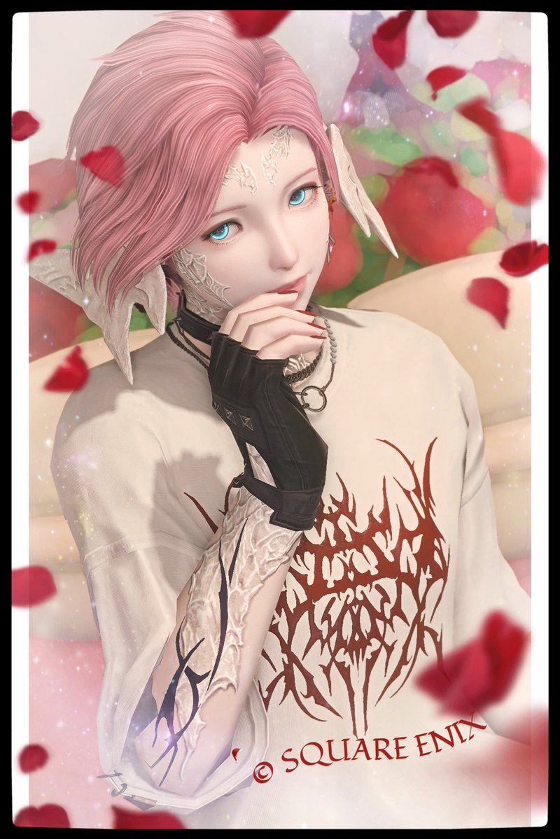 tokage_mido's tweet image. りりぃさんに撮っていただきました😆
今日ビジュいいじゃん♪

あ、おはようございます☺️

#FF14 #おはウラ #羽角普及委員会