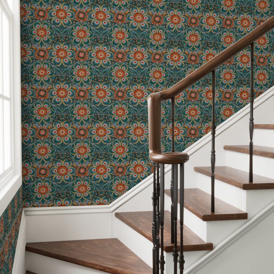 JoLenzArt's tweet image. ✨ Ich hab mal wieder bei der #spoonflowerdesignchallenge mitgemacht. Voting startet morgen, glaub ich. Dann teil ich’s hier.
Angucken geht jetzt auch schon.
Finde den Hasen!  🧚🏼
 spoonflower.com/en/wallpaper/2…

#surfacepattern #patterndesign #seamlesspattern #vintage #InteriorDesign