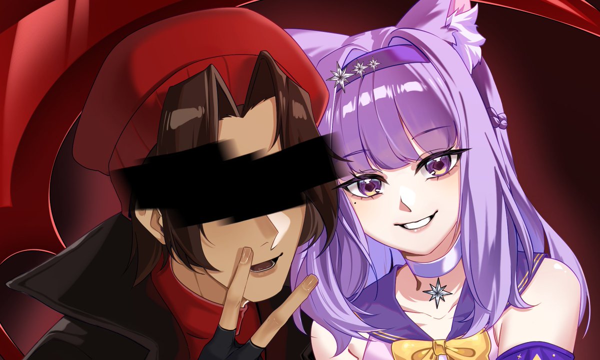 I'm being held at scythe-point... (⁠•⁠ ⁠▽⁠ ⁠•⁠;⁠)

happy birthday, <a href="/CalickLive/">CalickLive</a>! ❤️

🎨: @/nickzaref