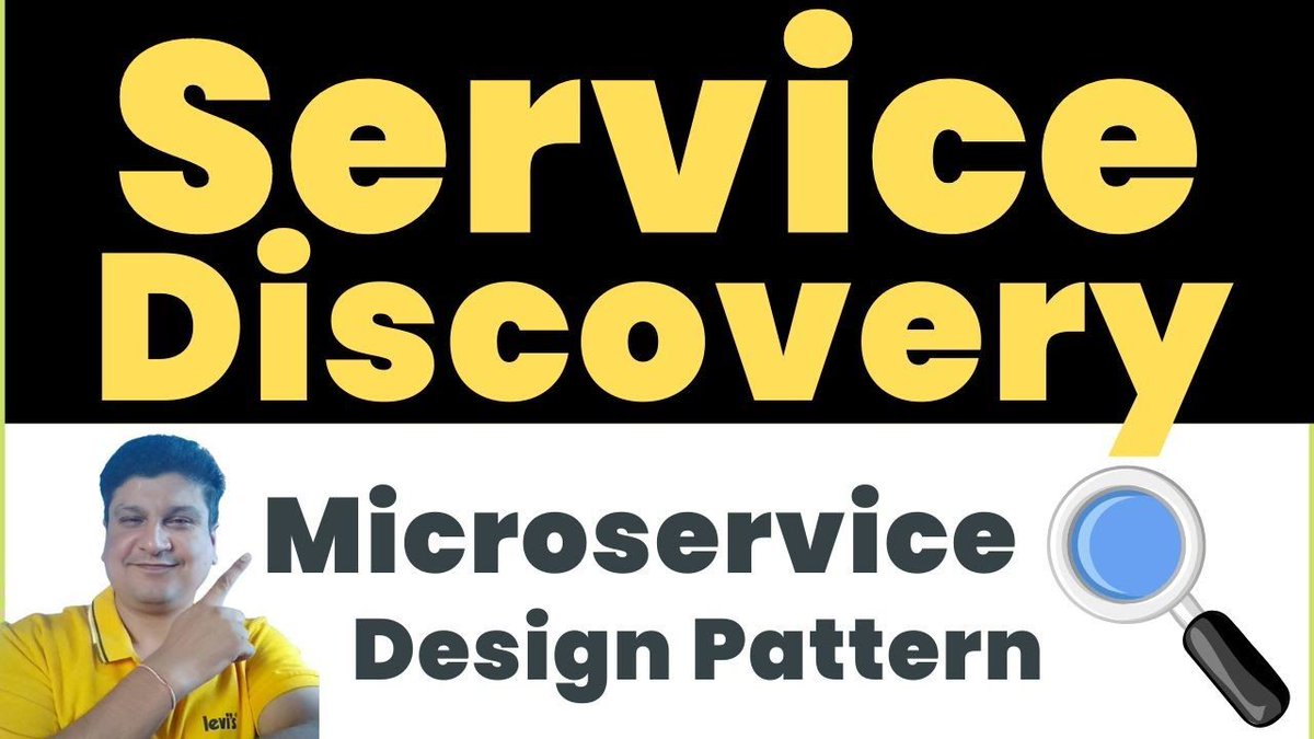 codeonedigest's tweet image. Service Discovery Microservice Design Pattern Tutorial with Examples for Software Developers
youtu.be/bRZm5u6e9o8

#ServiceDiscovery #Microservices #MicroserviceArchitecture #MicroservicesDesignPatterns