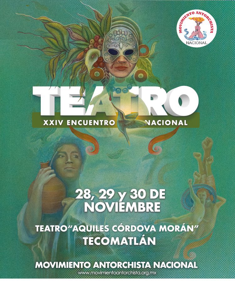 Tecomatlán, Puebla, será sede de uno de los eventos culturales más importantes del movimiento artístico nacional. #VamosAlTeatro