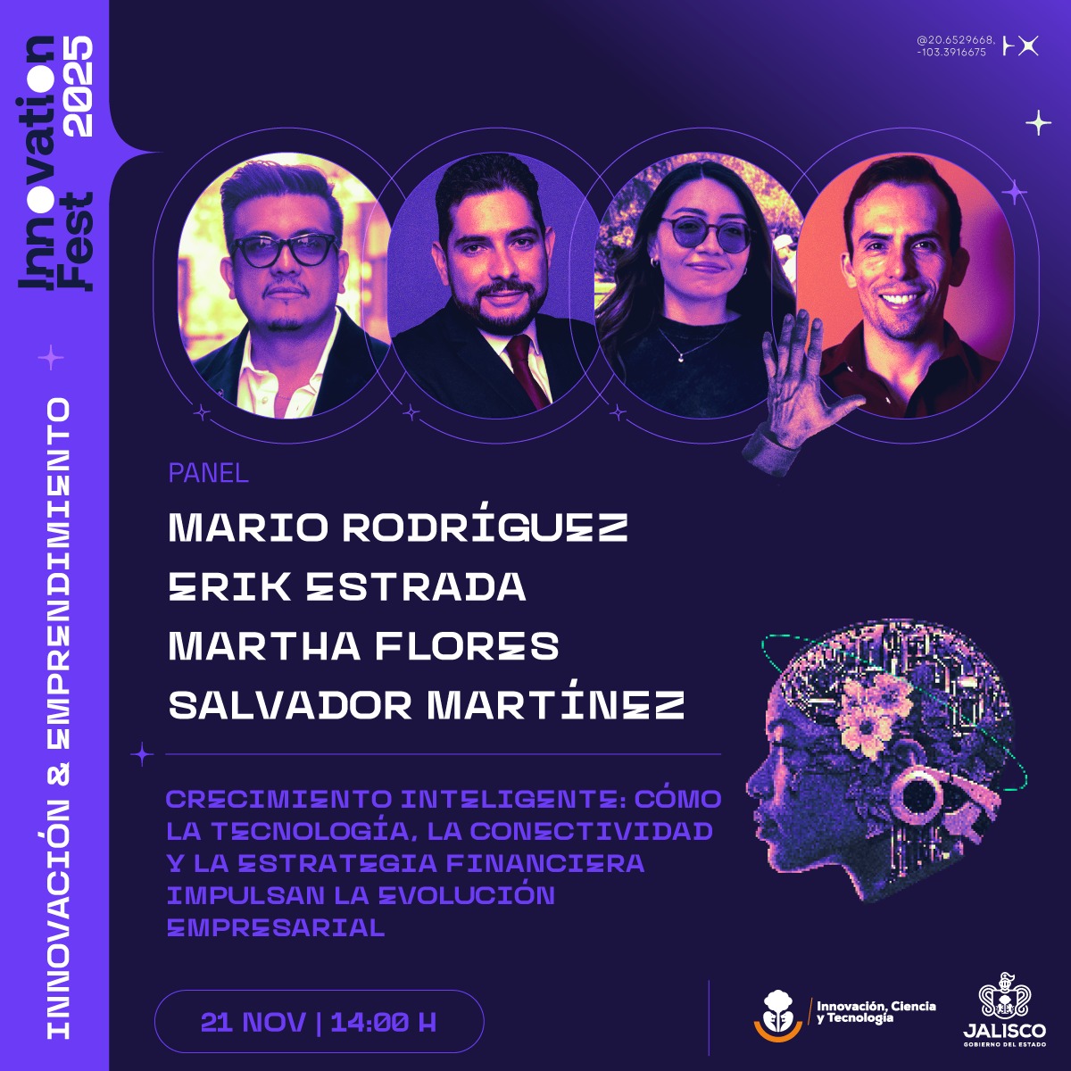 ja_del_rio's tweet image. Acompañe a Erik Estrada, Socio de Líder de Impuestos Región Occidente México, durante su participación en este panel de expertos dentro del foro de Innovación &amp;amp; Emprendimiento del Innovation Fest 2025, organizado por @GobiernoJalisco.

#JaliscoTechWeek #Tecnología #InnovationFest