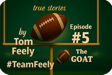 CoachFeely's tweet image. Tom’s Tall Tales Episode/ The GOAT to be released tonight!