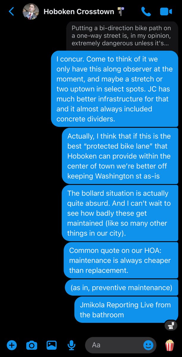 jmikola's tweet image. Some thoughts on the Grand St. bollards.

#Hoboken (are hashtags still a thing?)