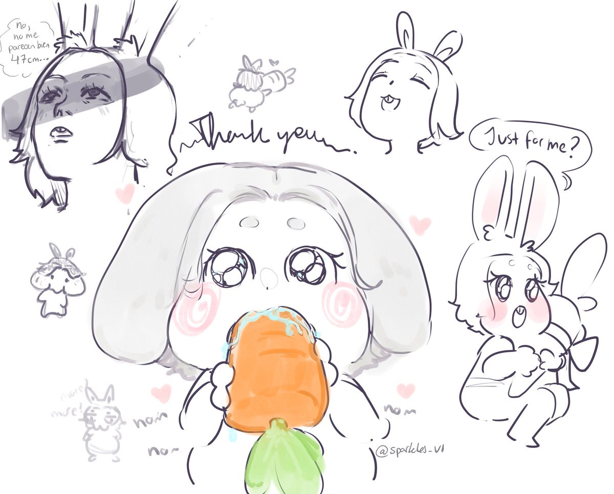 sparkles_v1's tweet image. More bunnygon doodles (also tried to do the looking up challenge) #AegonIITargaryen