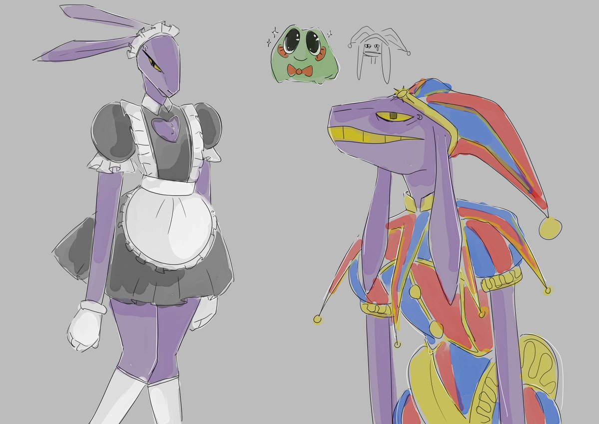 EsdiTheQueen's tweet image. COULD A DEPRESSED PERSON DRAW THIS??? #tadcjax #TADC