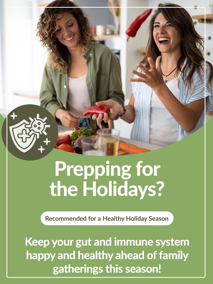 Futurebiotics's tweet photo. Check a couple of our recommended supplements for the holiday season! 💚

#immunesystem #zinc #acidophilus #probiotic #prebiotic #futurebiotics 

*These statements have not been evaluated by the FDA. This product is not intended to diagnose, treat, cure, or prevent any disease. https://t.co/3fx9TW2Sqr