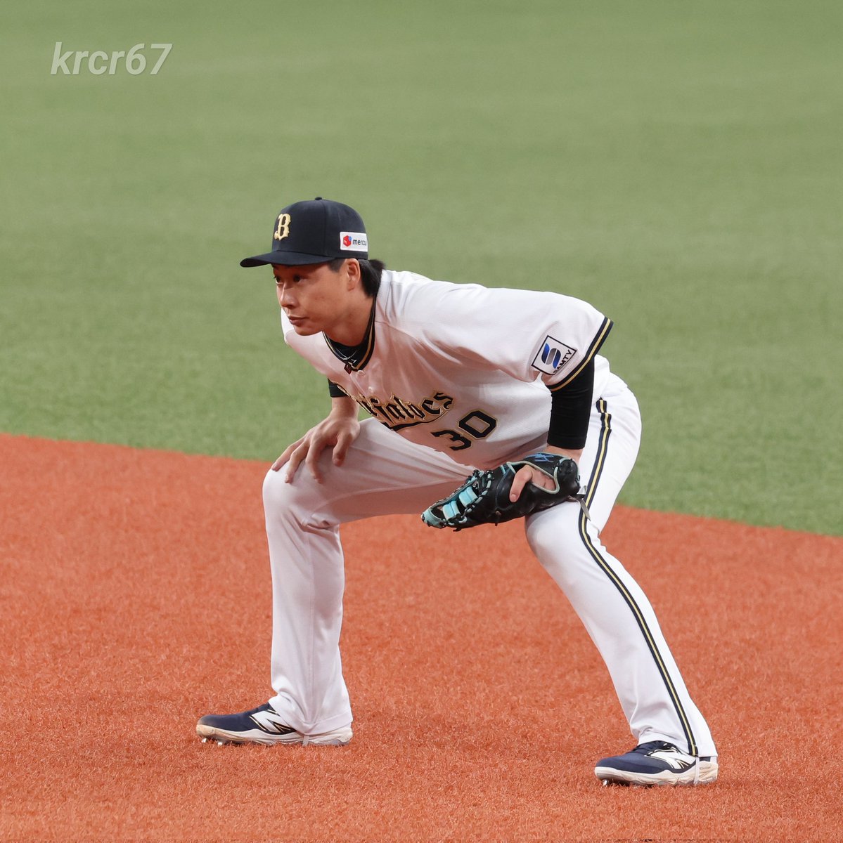 そしてファースト・廣岡。 #廣岡大志 #Bs2025 2025.3.4