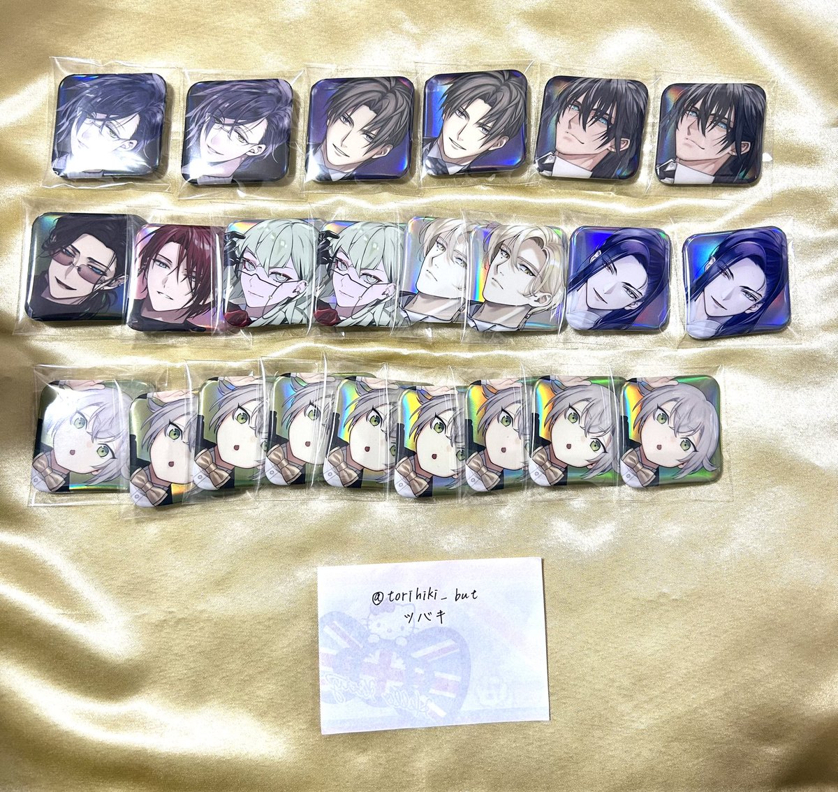 刀剣乱舞 大本丸博 祝装 蛍丸 スクエア缶バッジ GkTC6QhbUAQUhkF.jpg