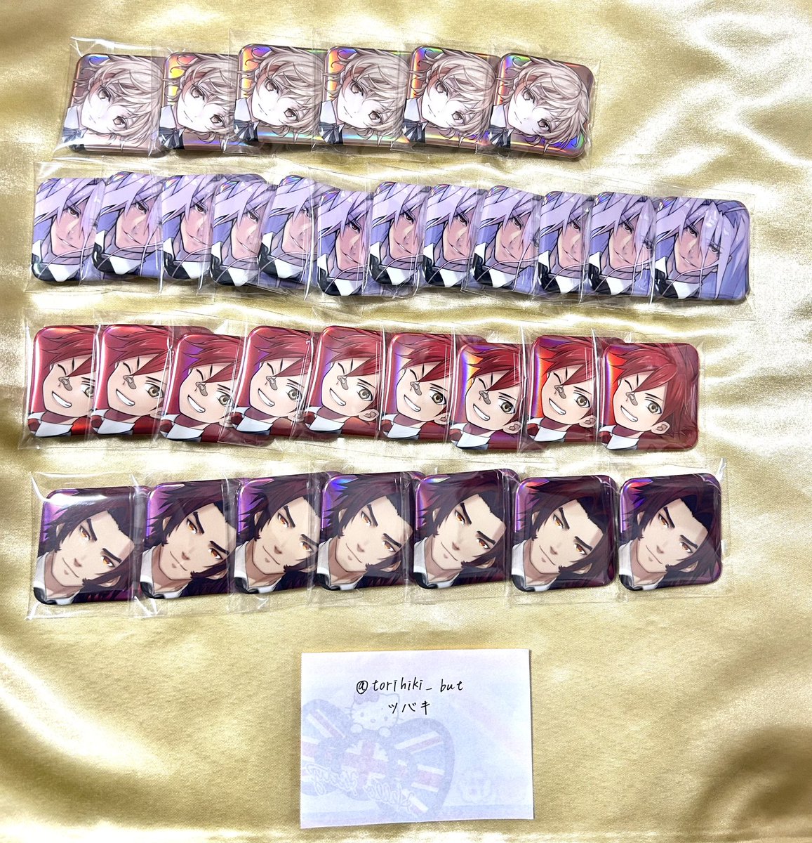 ※コメント必須※ 刀剣乱舞　大本丸博　スクエア缶バッジ 刀剣乱舞 大本丸博 スクエア 缶バッジ 後家 兼光 後家兼光 大本丸