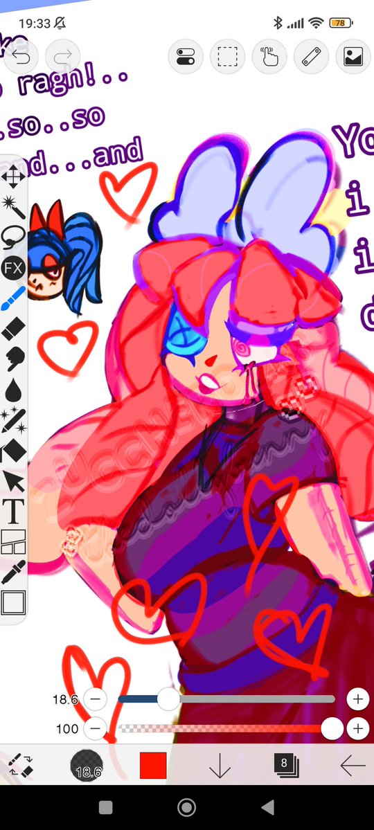 Zucchero2488's tweet image. I accidentally created a new style that I&apos;ll probably never use again lmao. 

#TADC #tadcRagatha #tadcfanart