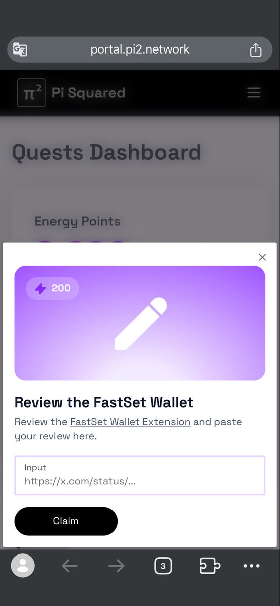 vongsakda555's tweet image. FastSet Wallet is insanely fast — instant settlement, no waiting. Fully non-custodial, clean UI, connects to dApps smoothly. Just reviewed it and got 200 points free. Highly recommend! ⚡️🔥 #FastSet #PiNetwork”
(117 characters — perfect for posting)