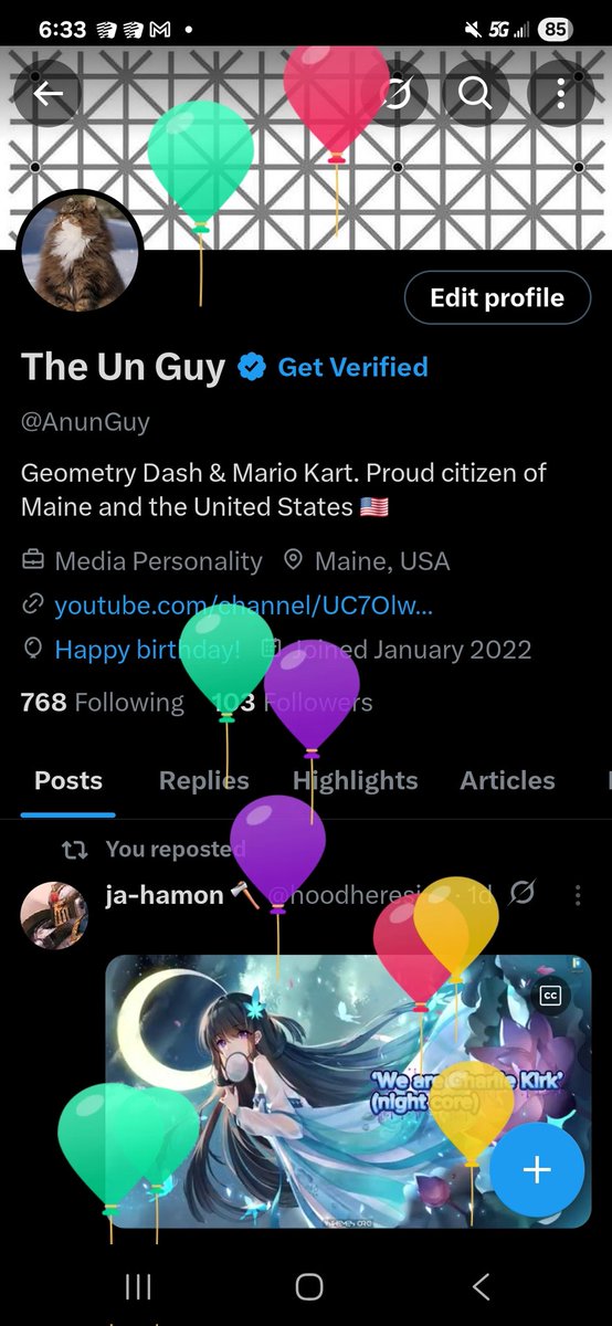 Yay balloons