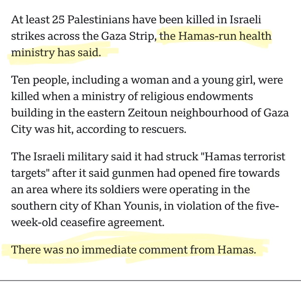 <a href="/BBCWorld/">BBC News (World)</a> Can you please explain the two highlighted sentences, which seemingly contradict themselves please?